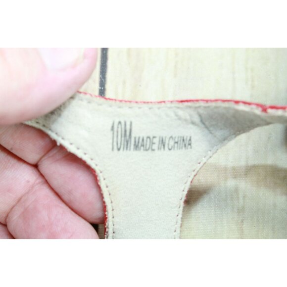 JBU by Jambu Leather Trapper Hook & Loop Sport Sandals Red Size 10 M - Picture 8 of 9